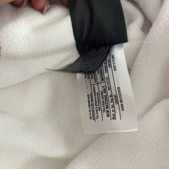 RARE Burberry Rainbow Stripe Down Filled Quilted Puffer Vest Concealed Zip S - Picture 14 of 15